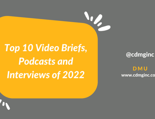 DMU — Top 10 Video Briefs, Podcasts and Interviews of 2022